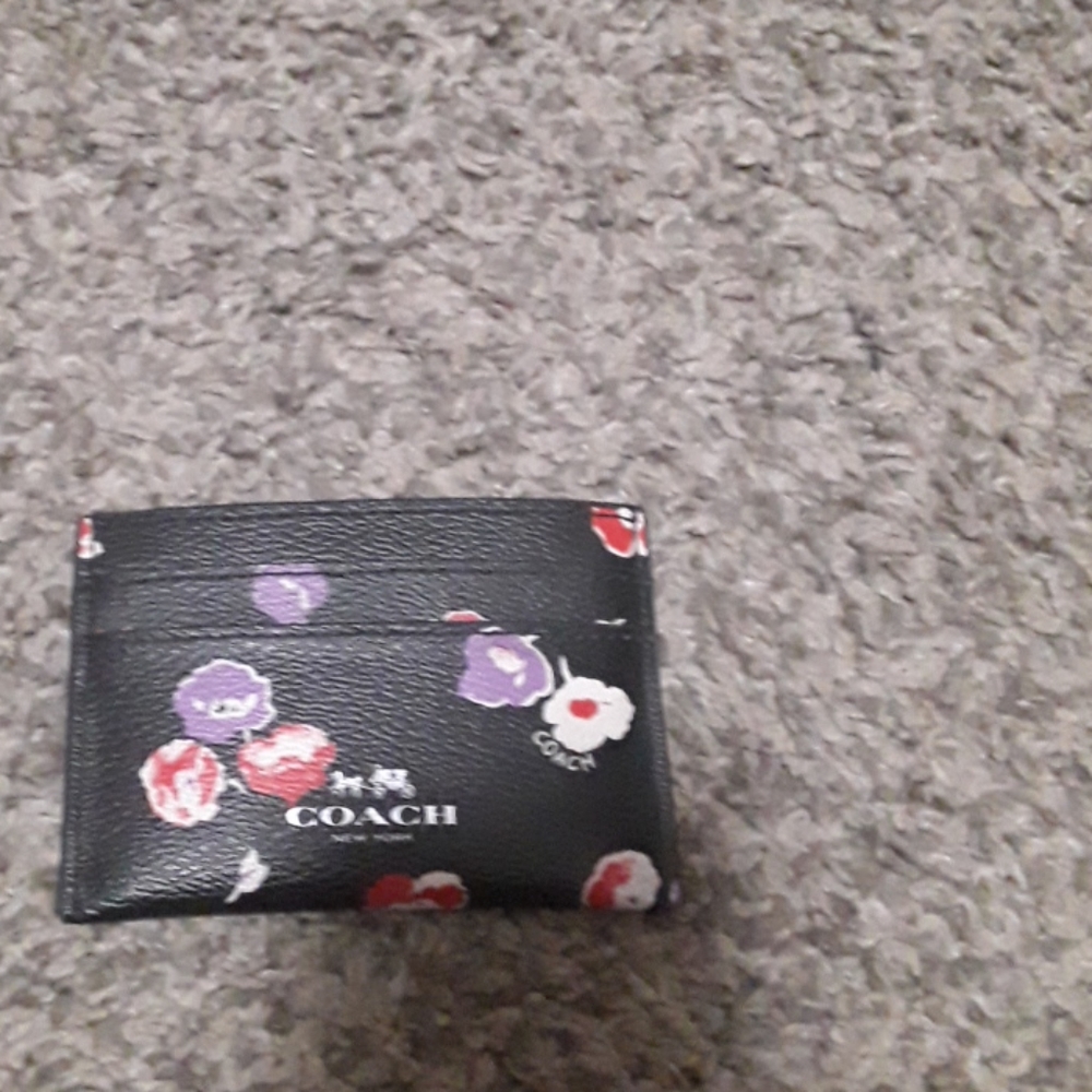 Coach card wallet